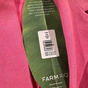 FARM Rio | Jackets & Coats | Nwt Farm Rio Boyfriend Blazer Size Xl ...
